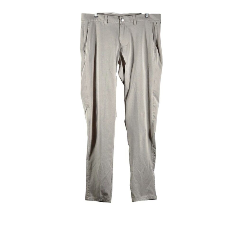 Lululemon Athletica 36 Waist Women's Pants Pockets Tan